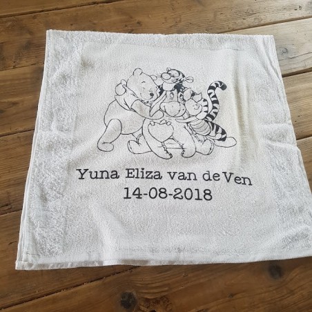 handdoek bedrukt naar keus