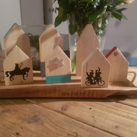 houten huisje