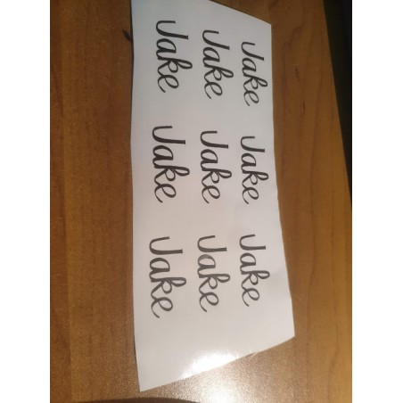 naamstickers