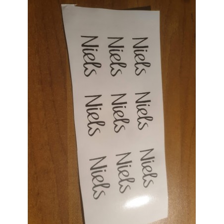 naamstickers