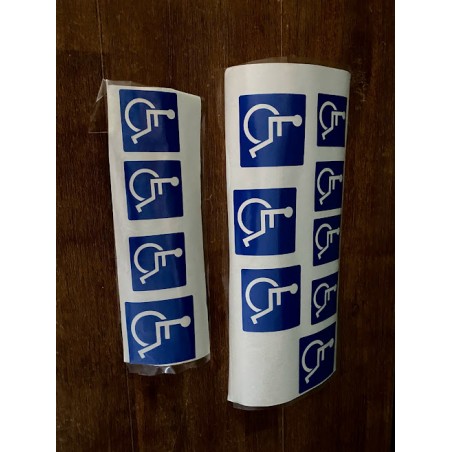 rolstoelsticker