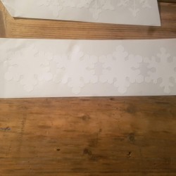 Raamsticker sneeuwvolkjes